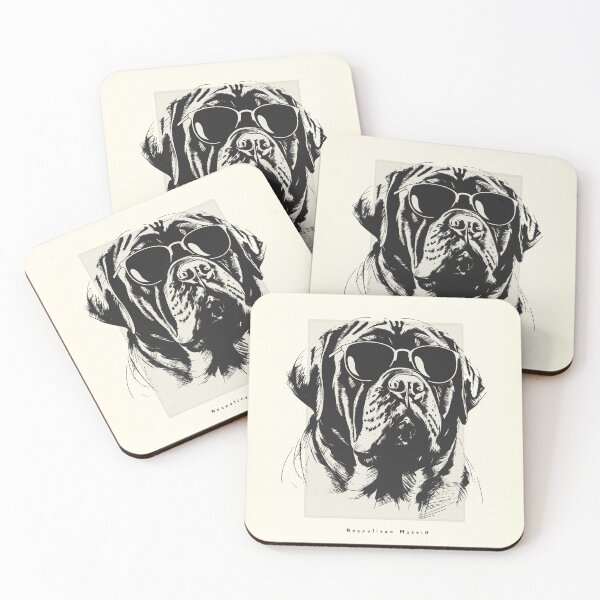 Item preview, Neapolitan Mastiff Digital Sketch Drawing Illustration designed and sold by rafaeltto.