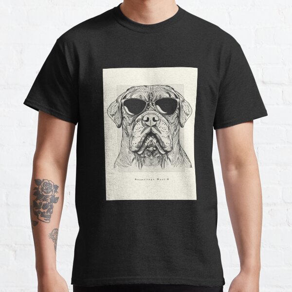 Item preview, Neapolitan Mastiff Digital Sketch Drawing Illustration designed and sold by rafaeltto.
