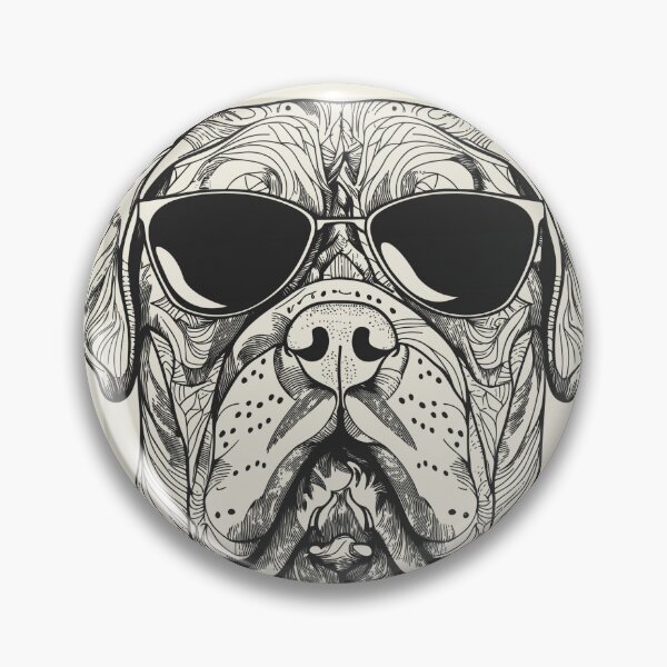 Item preview, Neapolitan Mastiff Digital Sketch Drawing Illustration designed and sold by rafaeltto.