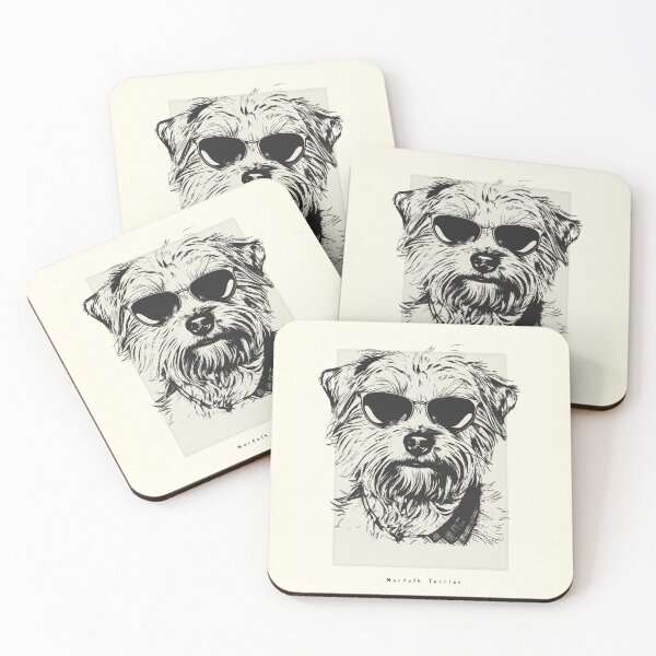 Item preview, Norfolk Terrier Digital Sketch Drawing Illustration designed and sold by rafaeltto.