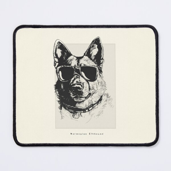 Item preview, Norwegian Elkhound Digital Sketch Drawing Illustration designed and sold by rafaeltto.