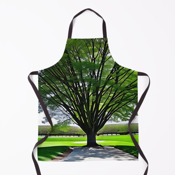 Aperçu de l'œuvre A springtime green tree standing alone créée et vendue par brandway.