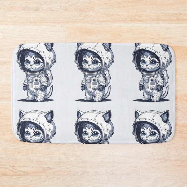Item preview, The intrepid cat that conquered the stars: A cat astronaut in action designed and sold by DinonestoPlace.