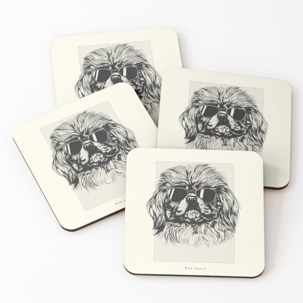 Item preview, Pekingese Digital Sketch Drawing Illustration designed and sold by rafaeltto.