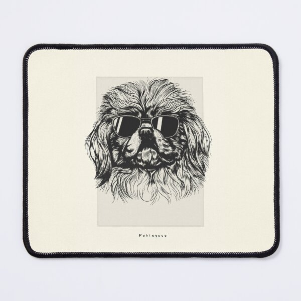 Item preview, Pekingese Digital Sketch Drawing Illustration designed and sold by rafaeltto.