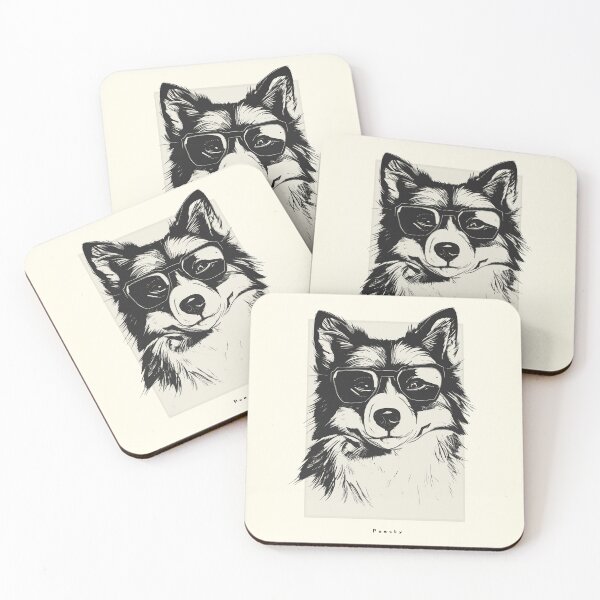 Item preview, Pomsky Digital Sketch Drawing Illustration designed and sold by rafaeltto.