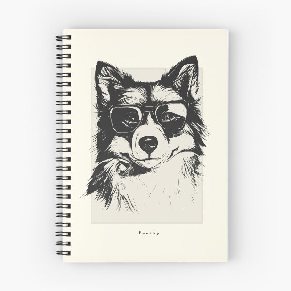 Item preview, Pomsky Digital Sketch Drawing Illustration designed and sold by rafaeltto.