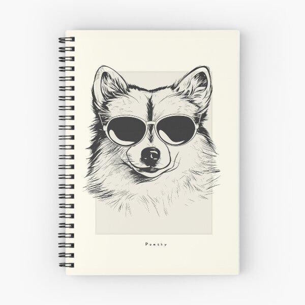 Item preview, Pomsky Digital Sketch Drawing Illustration designed and sold by rafaeltto.