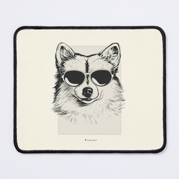 Item preview, Pomsky Digital Sketch Drawing Illustration designed and sold by rafaeltto.