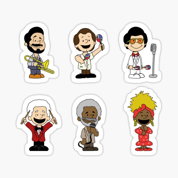 Item preview, Willie Colon, Ruben Blades, Hector Lavoe, Tito Puente, Ismael Rivera & Celia Cruz. designed and sold by d8wizki.