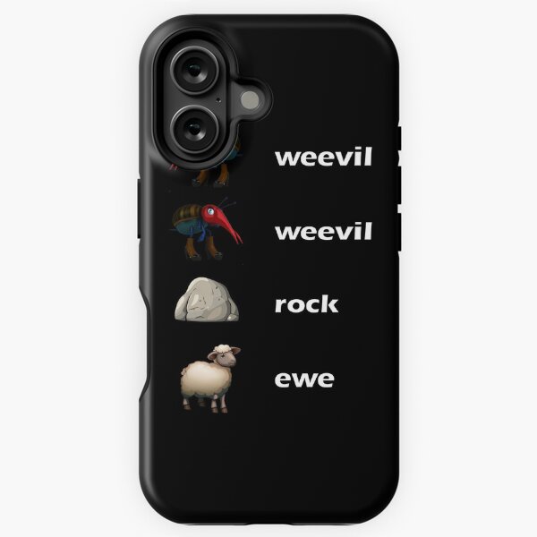 weevil weevil rock ewe iPhone Tough Case