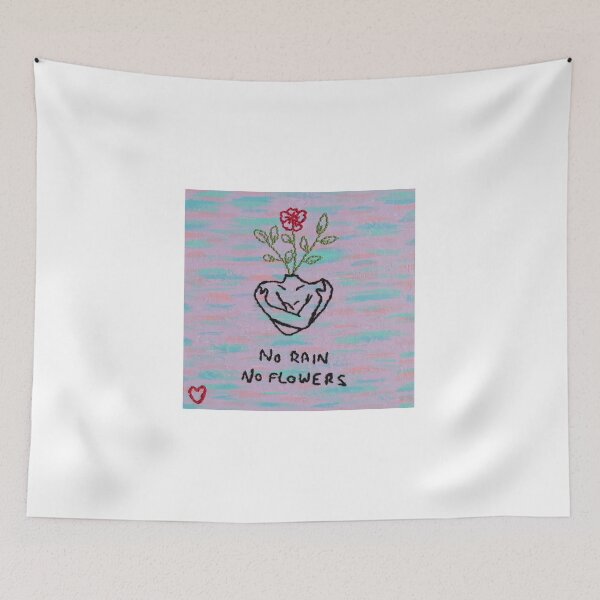 Item preview, no rain no flowers designed and sold by emesdesighn.