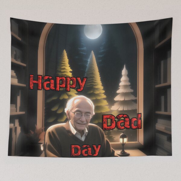 Item preview, The pleasure of writing: portrait of an elderly writer in his library surrounded by fantasy designed and sold by TUMBAJULCA.