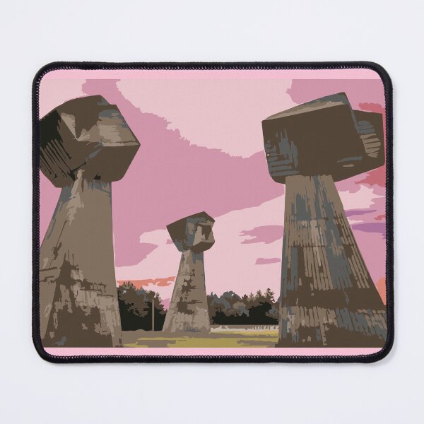 Item preview, Illustration of a socialist monument in Nis, Serbia designed and sold by oli-de-sign.
