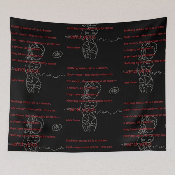 Item preview, Mark Twain Nothing exitst; All is a dream designed and sold by Sarah Curtiss.
