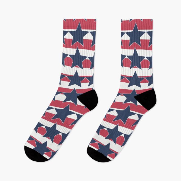 Item preview, Fourth of July Independence Day Red White Blue Seamless Repeat Pattern designed and sold by MoePark.
