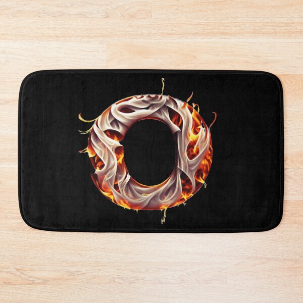 Item preview, Letter < O > Fire Style designed and sold by ImgByLili.