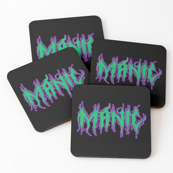 Item preview, Manic Logo design (green) designed and sold by ManicDesignz.