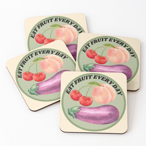 Item preview, Eat Fruit Every Day designed and sold by HoneyDewMe.