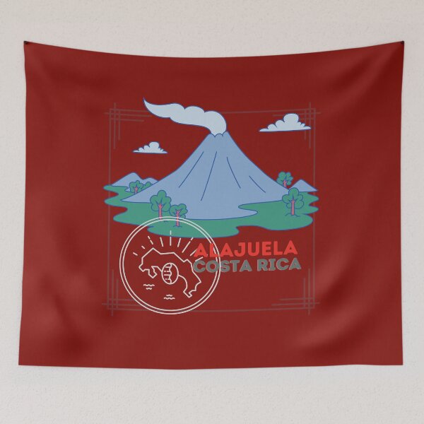 Aperçu de l'œuvre Provinces du Costa Rica s002 Alajuela créée et vendue par Coqustore.