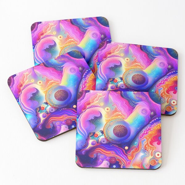 Item preview, Vibrant Cosmic Abstract Pattern. designed and sold by WitchyWare.