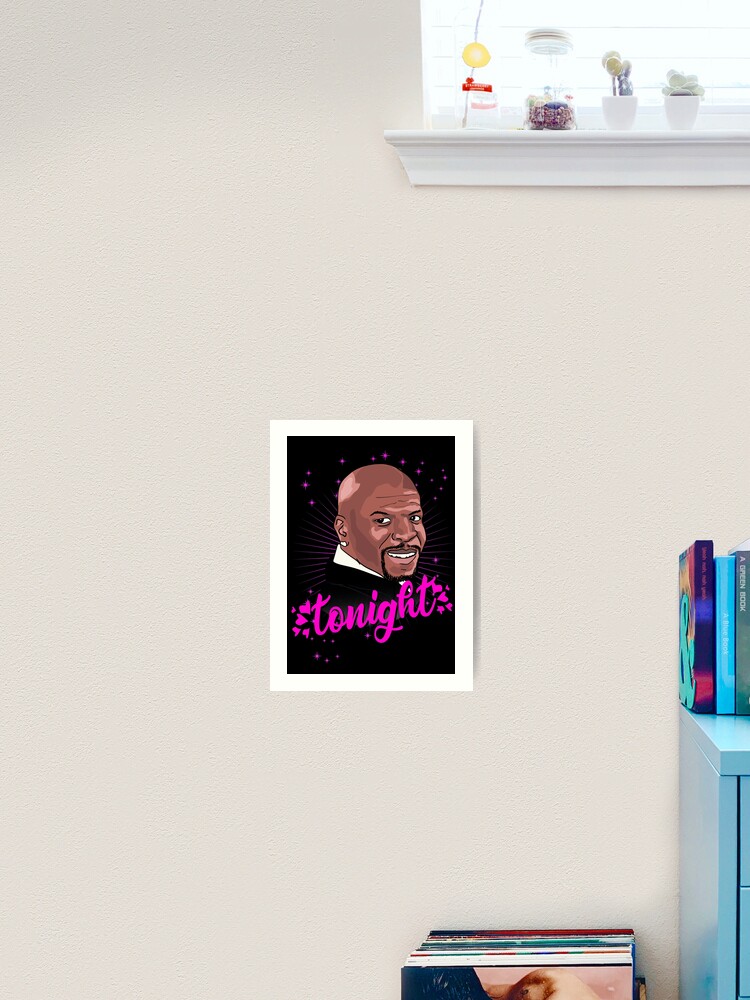 Latrell terry crews tonight Sticker for Sale by matheusrockx