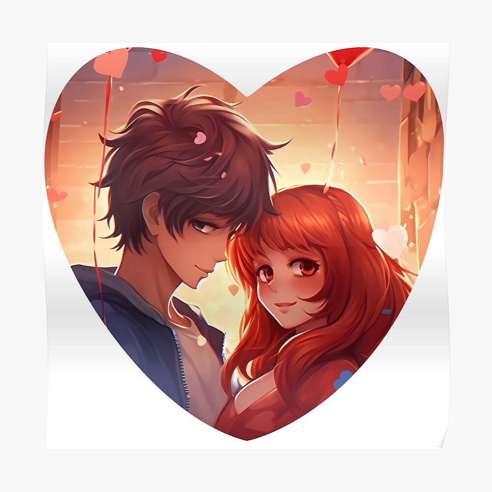Download Cute Couple Anime Picture Free Download Image HQ PNG Image |  FreePNGImg