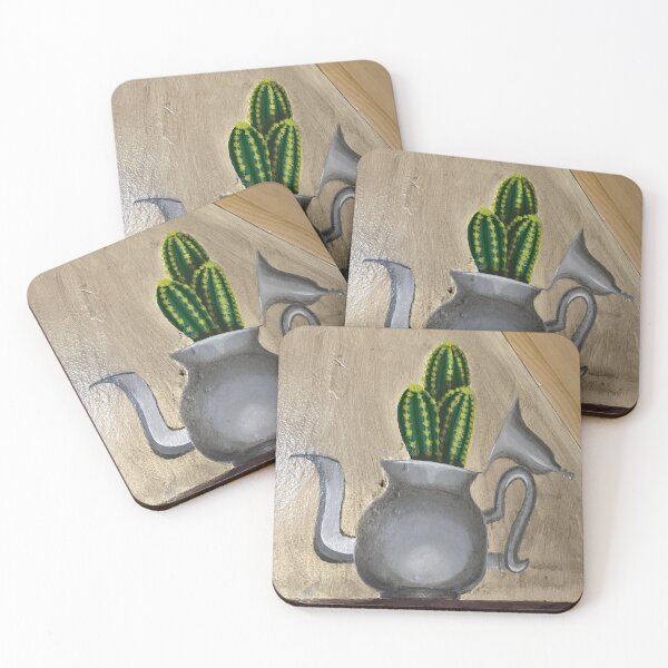 Item preview, Moroccan Teapot Cactus Holder - Mural Art  designed and sold by Jillianamatt.