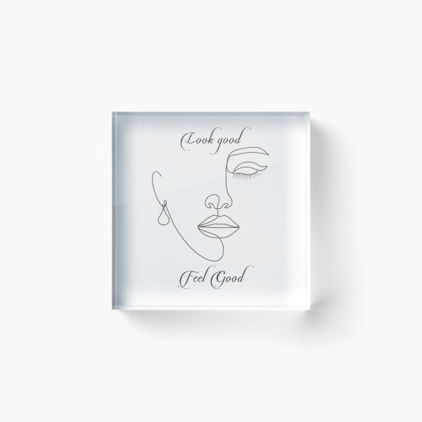 Item preview, Female Form Lineart: Look Good Feel Good designed and sold by WinnieMae44.