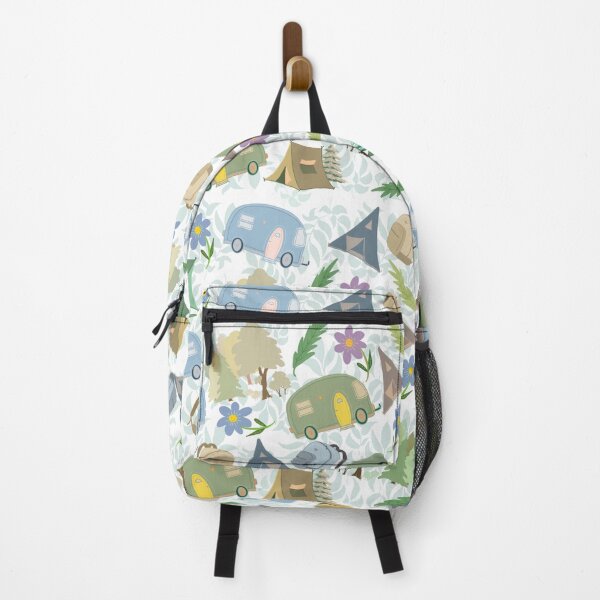 Item preview, Set Up Camp Camping Print Outdoors Tents Campers Nature designed and sold by Mossy Shed Prints.