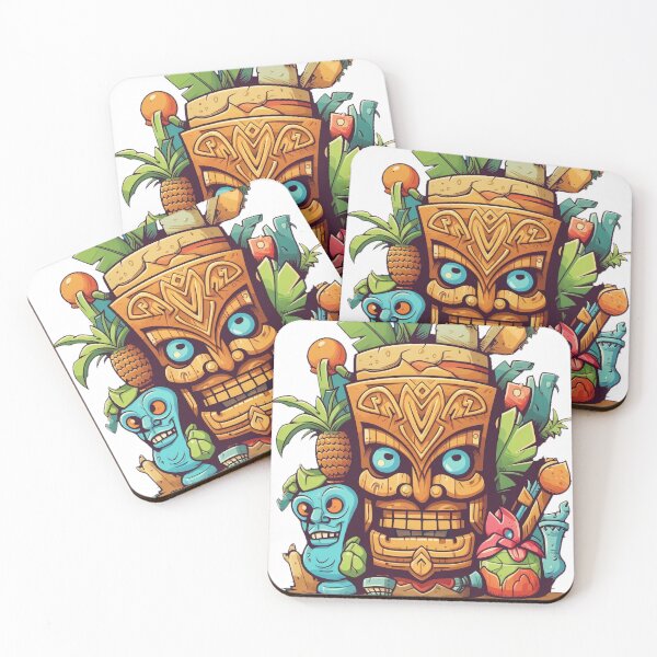 Item preview, Funky Tiki designed and sold by Kona Cat Creationz.
