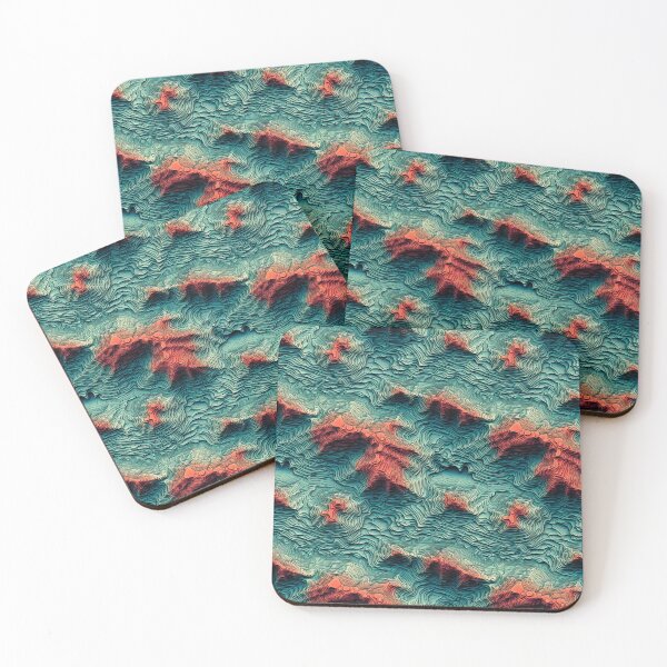 Item preview, Topographic geometry designed and sold by Dutyboundart.