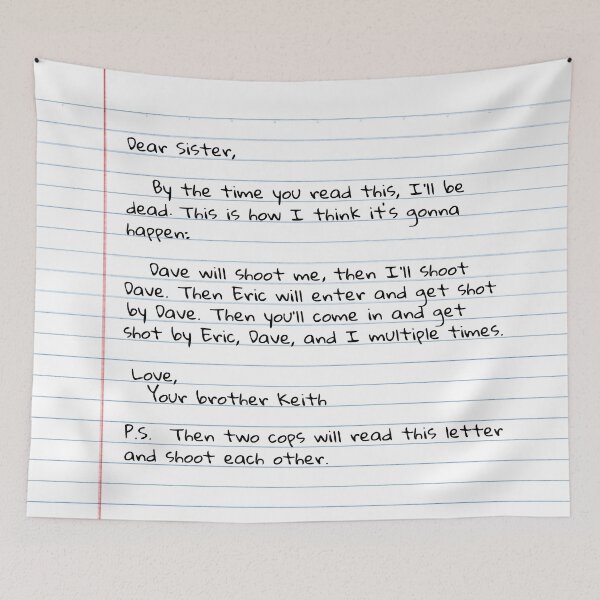 Item preview, Dear Sister / The Shooting letter designed and sold by MorganSites.