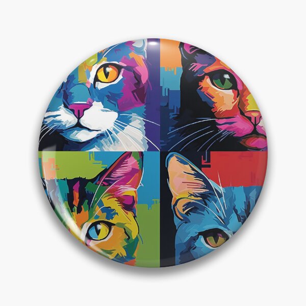 Item preview, Pop art cats designed and sold by cooeeman.