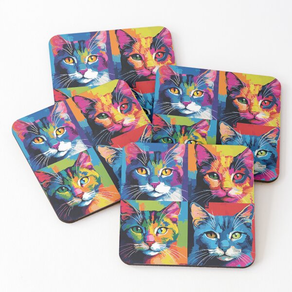 Item preview, Pop art cats designed and sold by cooeeman.