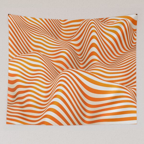 Artikelvorschau, Crazy Striped Waves entworfen und verkauft von stylebytara.