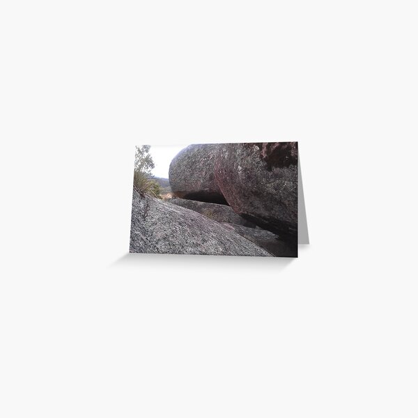 Rock-ing Namadgi National Park Greeting Card