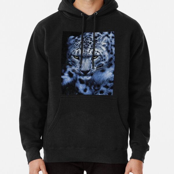 SNOW LEOPARD Pullover Hoodie