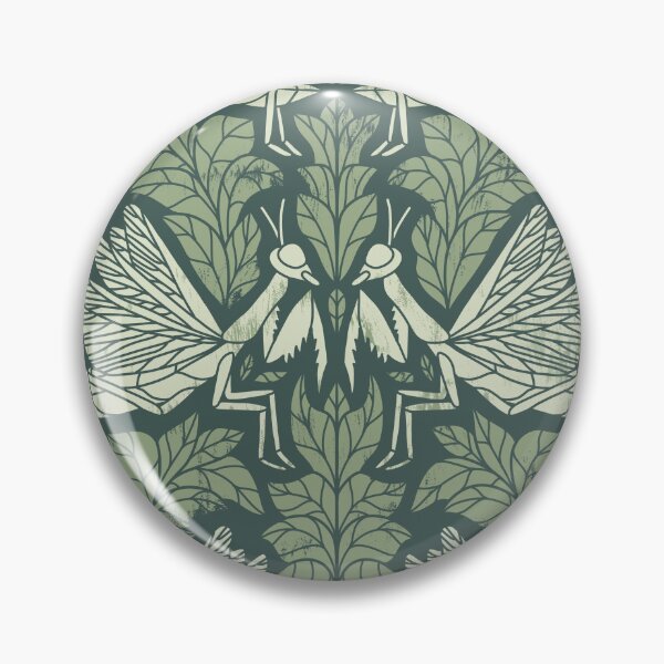 Item preview, Eat, Prey, Love Praying Mantis Pattern designed and sold by lurepeating.