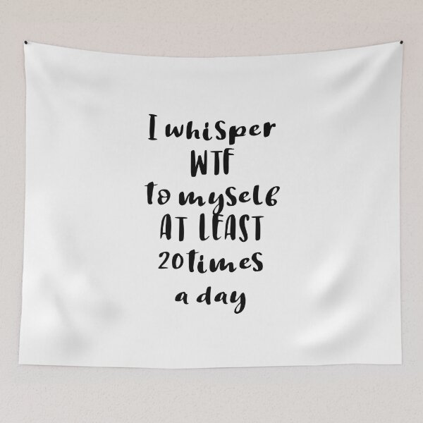 Item preview, wtf? designed and sold by Adasha Knight.