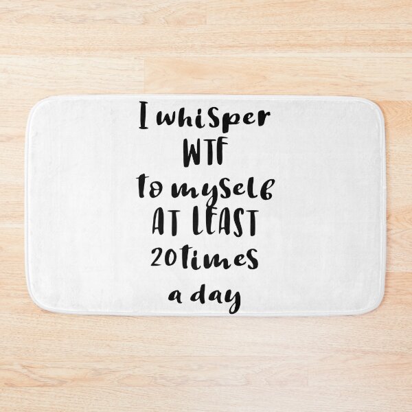 Item preview, wtf? designed and sold by Adasha Knight.