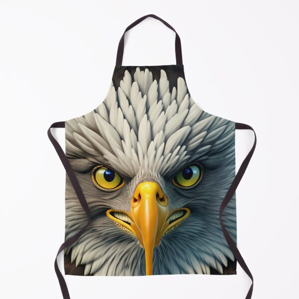 Item preview, Superhero Bald Eagle - Majestic Power designed and sold by ZenEverAI.