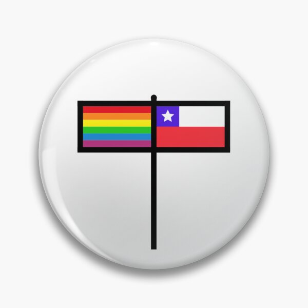 Artikelvorschau, Regenbogen und chilenische Flagge entworfen und verkauft von gayflaglover.