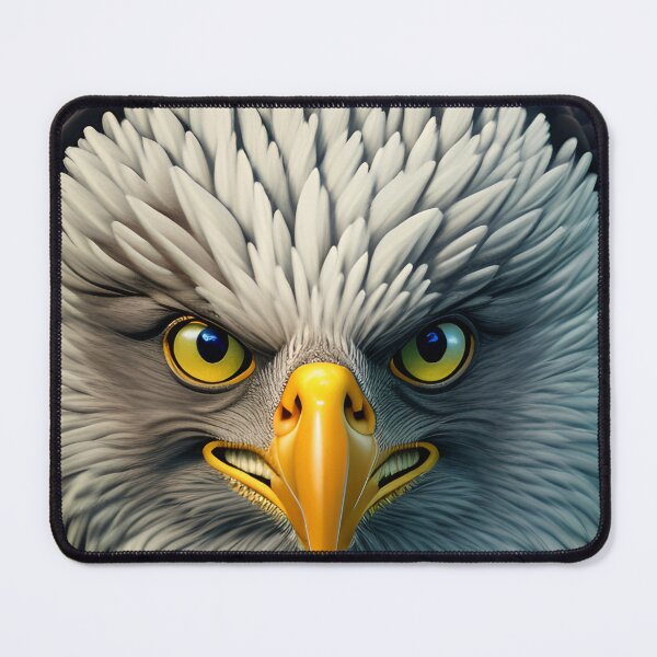 Item preview, Superhero Bald Eagle - Majestic Power designed and sold by ZenEverAI.