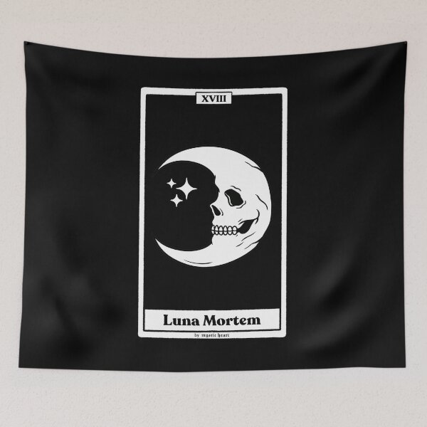 Item preview, Luna Mortem Tarot designed and sold by Mystic Heart.