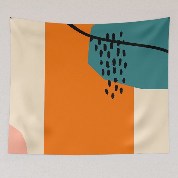 Item preview, Orange Tropical Abstract designed and sold by MaiZephyr.