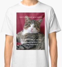 TJ Hairball Meme Classic T-Shirt