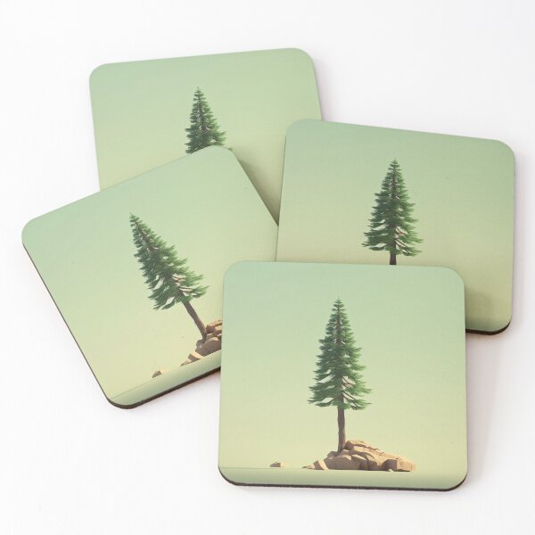 Item preview, Aesthetic Pine Tree designed and sold by LandonsLabels.