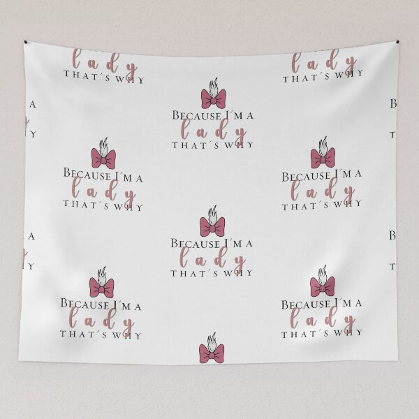 Item preview, Because I'm a Lady  designed and sold by LennieCormier.