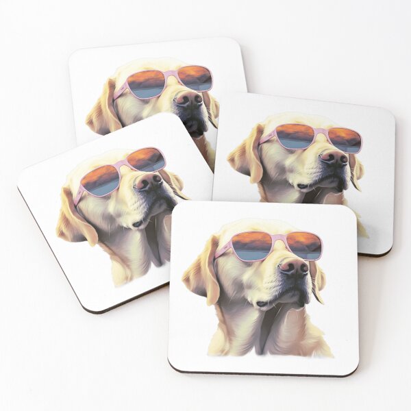 Item preview, Labrador with sunglasses designed and sold by Algaefield.